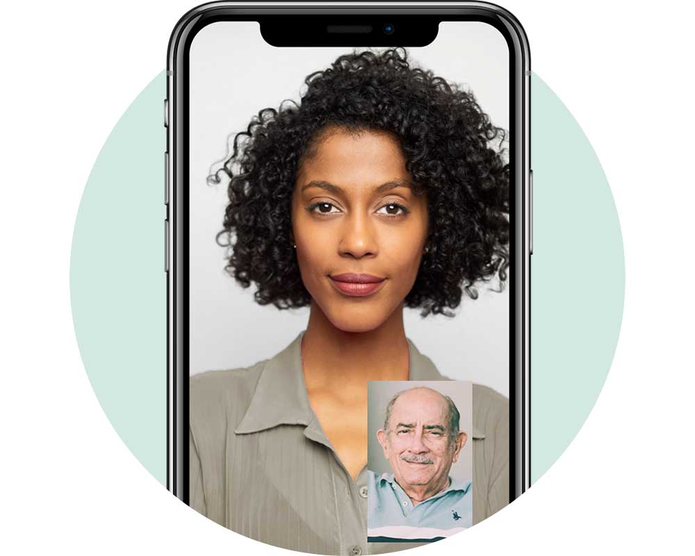 app screen nurse videocall
